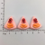 New Egg Pizza Dessert Cake Resin Simulation Small Size Candy Toy Children's Playground Toy House Accessories Wholesale