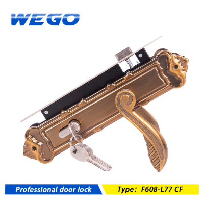 Best selling zinc alloy indoor high-quality European door lock 85mm