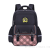 2022 Fashionable All-Match Plaid Student Schoolbag Burden-Reducing Portable Backpack Wholesale