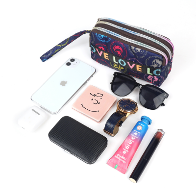 Coin Purse Handbag Messenger Bag Three-Pull Bag Wallet Travelling Bag Bag Fashion Hand Bag Women Bag Syorage Box