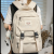 Schoolbag Female College Student Korean High School Student Junior High School Student Campus Computer Backpack Trendy Simple Backpack Large Capacity