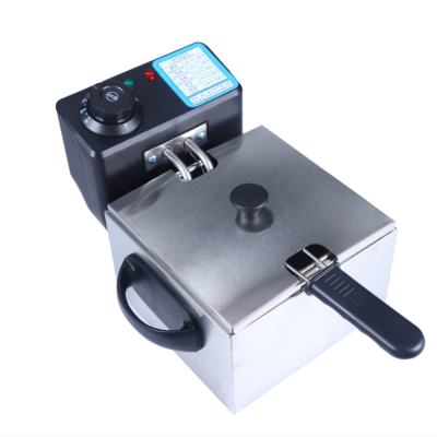 Electric Fryer with Single-Cylinder and Single-Sieve OG-DF02-2.5LFrying Pan Deep Fryer Fried Chicken Wing French Fries