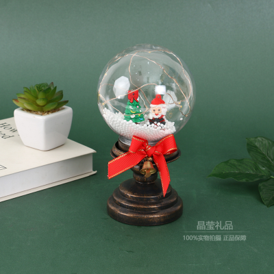 Creative Glow Shiny Christmas Ball Creative Christmas Children's Holiday Gifts Christmas Eve Decoration Desktop Decoration