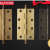 Antique Bearing Flat Opening Accessories Hinge Wooden Door Cabinet Hardware Chinese Hinge Hinge Door