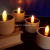 Solar Candle Tea Light Smoke-Free Simulation Led Electronic Candle Light Outdoor Christmas Halloween Tealight