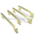 Double Hole Handle Golden Cabinet Handle Customizable Light Chrome Furniture Handle