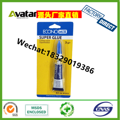 ECONO MIX High Quality Super Glue Aluminum Tube Strong 502 Glue Durable Adhesive Fast Dry Super Glue