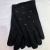 Cashmere Embroidery Love Lining Touch Screen Gloves