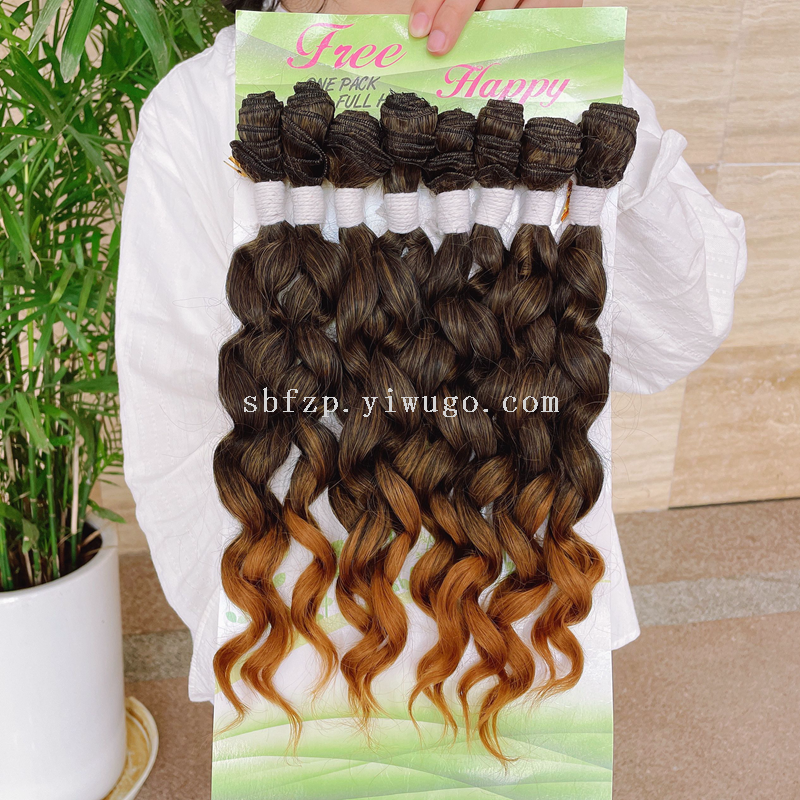 非州热买假发发帘大包装