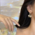 Sterling Silver Needle High-Grade Bow Sweet Earrings Women's New Special-Interest Design Elegant French Pearl Earrings Fashion