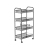 Trolley storage shelf 4- layer