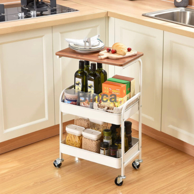 Side table living room trolley