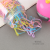 2022 New Cartoon Spaceman Bottled Disposable Rubber Band Children's Hair Band Wholesale Color Hair Band Rubber Band