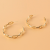 European and American Personalized Alloy Ornament Fashion Geometry Pattern Earrings Earrings Women's Simple Earrings