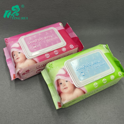 Foreign Trade Baby Thickened Wipes Newborn Baby Hand and Mouth Wipes Big Tote Bag Baby Wipes for Children