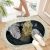 Crystal Velvet Band Feather Series Floor Mat Door Mat Bathroom Water-Absorbing Non-Slip Mat Household Carpet