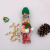 Christmas Creative Fruit Drop Santa Claus Plush Doll Holiday Hard Candy Box Decorative Candy Gift Box