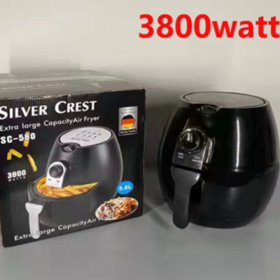 SC-580#5.8L Air Fryer Household Multi-Function Potato Chips Machine Healthy Oil-Free Smoke Border Custom Wholesale