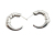 2022 Fashionable Simple Sterling Silver Needle Earrings for Women + New Elegant Irregular Internet Celebrity Frosty Style Earrings Trendy