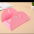 Diy Heart Buckle Solid Color High-End Creative Envelope Wedding Member Newborn Message Paper Open Envelope Folder