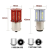 New Motorcycle Taillights LED Brake Light 12V  Red Light Explosion Flashing Light  Lamp Streamer Flashing Light 1157