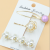 New Korean Style Women's Pearl Rhinestone Barrettes Set Korean Instafamous Metal Straight Clip Small Flower