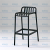 Plastic High Chair Small Apartment Home Bar Stool Internet Celebrity Designer High Chair Simple Outdoor a High Stool