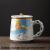 Year-Free Gift Teaware Travel Tea Set Kung Fu Tea Set Afternoon Tea Cup Kettle Set Ceramic Cup Hand Drawn Teaware