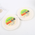 Disposable round Paper Pallet Fast Food Special White Degradable High Quality Material Paper Plate