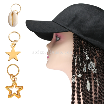 Wig Headdress Accessories Beads Hardware Pendant Hidden Buckle Crochet Needle