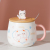 Ceramics mug ceramics cup cat mug cartoon cup 