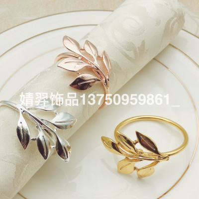 Napkin Ring Western Hotel Wedding Party Decorations Ornament Factory Direct Sales Self-Designed