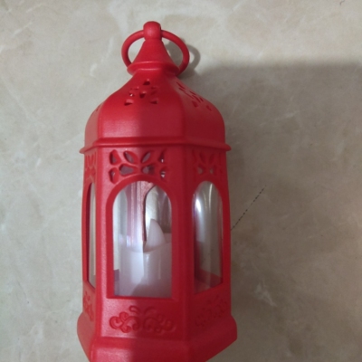 DY-01 New GD Arab Magic Lamp Festive Lantern Candle Light European Small Hexagonal Morocco Storm Lantern Festival