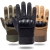 Outdoor full finger tactical gloves men's winter outdoors cycling sports training gloves fitness open finger non-slip