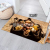 Spice Series Crystal Velvet Floor Mat Living Room and Bathroom Absorbent Non-Slip Mat Door Mat Long Rug