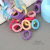 Children's Seamless Rubber Band Cartoon Rabbit Bottled Thickened Strong Pull Continuously Towel Ring Girl Hair Rope Hair Band Wholesale