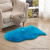 Popular European-Style Simple Bedroom Bedside Bay Window-Foot Sofa Fluffy Wool-like Fish-Shaped Floor Mat Carpet rug