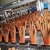 Shandong Gaomi Factory Direct Sales Seven-Needle Terry Chrysanthemum Yarn Coffee Latex Foam Semi-Dip Labor Protection Gloves
