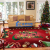 Shida Cross-Border Carpet Christmas Carpet Living Room Carpet Cartoon Santa Claus Carpet Doorway Decoration Carpet