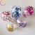 Cross-Border Hot Selling Factory Direct Sales 12-Inch Confetti Transparent Balloon Party Decoration Color Latex Balloons