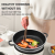 DSP DSP Pot Set Non-Stick Pan Five-Piece Kitchen Induction Cooker CA015-S01-Black