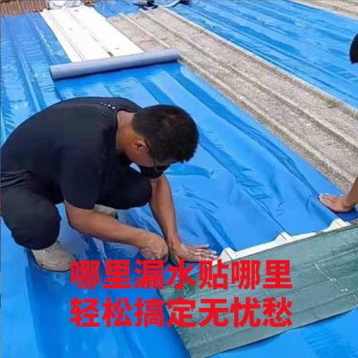 Iron House Color Steel Tile Self-Adhesive Waterproof Coiled Material Roof Leak-Repairing Waterproof Coiled Material Non-Butyl Waterproof Insulation Material