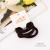 Colorful Women's Milk Tea Color Seamless Rubber Band Wholesale Fashion Elastic Net Red Hair Ring Hair Rope Head Tie Girl Basic Style