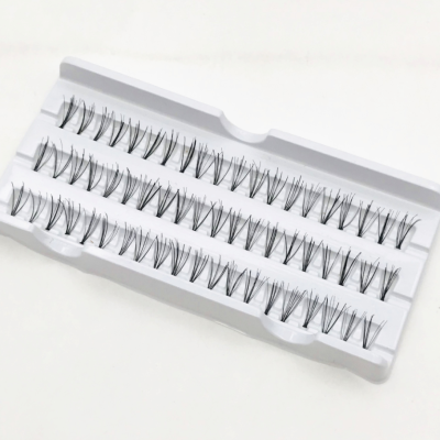 Planting Chicken Claw Hair False Eyelashes Hand Tightening Hair Factory in Stock Handmade Chicken Claw Hair Spot Single Cluster False Eyelashes Wholesale