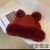 Autumn and Winter Manual Thickened Warm plus-Sized Ball Knitted Woolen Cap Women's Internet Celebrity Cold-Proof Riding Fisherman Hat