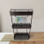 Multi-Purpose Kitchen Rack Seasoning Holder Toilet Double Layer Clutter Organizing Shelves Floor Desktop Storage Rack