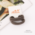 Korean Style Simple New Basic Stripe Thick Hair Band Fashion All-Match Stretch Ponytail Hair String Rubber Headband Head Rope Hair Ring
