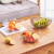 New Pet Fruit Plate Household  Coffee Table Snack Display Plate Storage Transparent Fruit Basket Crystal Candy Plate