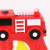 Children's Electric Full-Luminous Music Fire Truck Aircraft Red Bubble Gun Automatic Anti-Fall Bubble Blowing Toy Gun