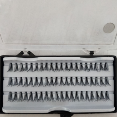 Factory Hot Sale Plant False Eyelashes 10P 20 Handmade Chicken Feet Fur Style Thick a Box of 60 Pieces of Fur